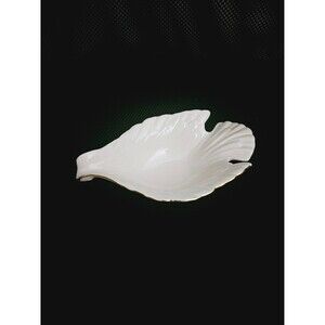 Vintage Lenox Dove Bowl, 24K Gold Trim, Condiment Serving Dish